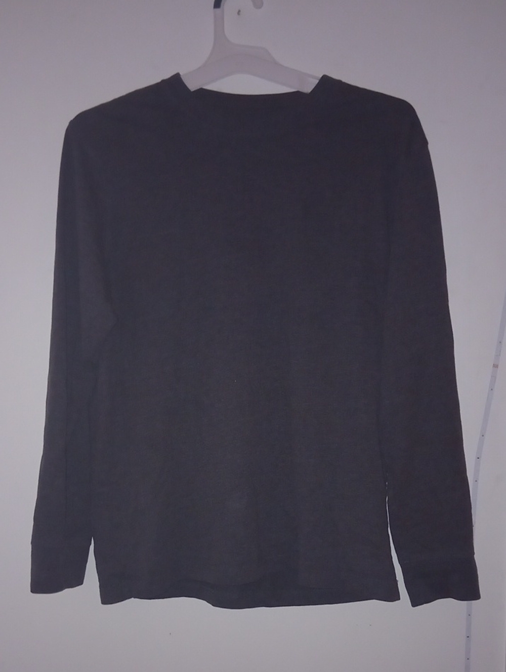 Eddie Bauer Men's Long-Sleeve Crewneck Shirt - Charcoal